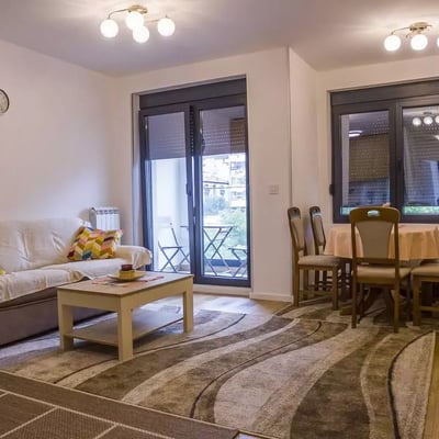 Langzeitmiete einer 3-Zimmer-Wohnung mit 52m² in Belgrad, Serbien