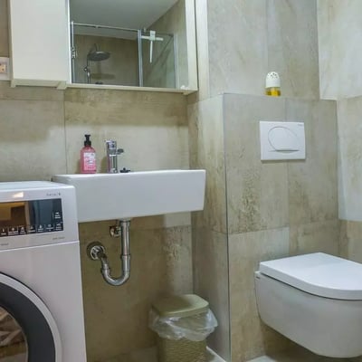 Langzeitmiete einer 3-Zimmer-Wohnung mit 52m² in Belgrad, Serbien
