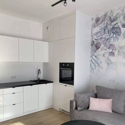 Langfristige Vermietung einer 30 m² großen 2-Zimmer-Wohnung in Krakau, Polen