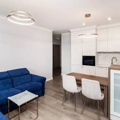 Location longue durée d’un appartement 2 pièces de 54 m² à Varsovie, Pologne