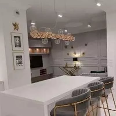 Langzeitmiete einer 55 m² großen Zweizimmerwohnung im Stadtteil Mokotów, Warschau, Polen