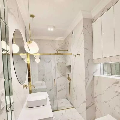 Langzeitmiete einer 55 m² großen Zweizimmerwohnung im Stadtteil Mokotów, Warschau, Polen