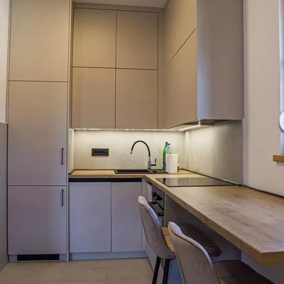 Langzeitmiete einer 2-Zimmer-Wohnung 40 m² in Belgrad, Serbien