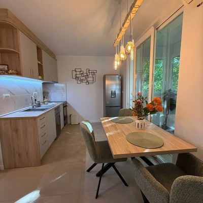 Long-term rental of a 2-room 60 m² apartment in the city center, Belgrade, Serbia