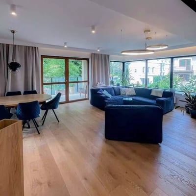 Long-term rental of 4-room apartment 125 m² in Warsaw, Poland