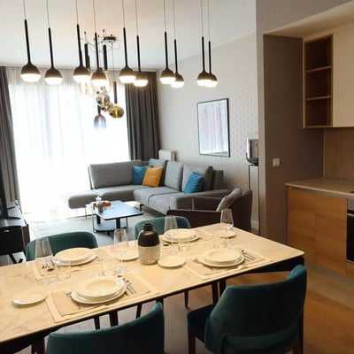 Долгосрочная аренда 3-комнатной квартиры 78 м² в ЖК премиум-класса BW Verde, Белград, Сербия