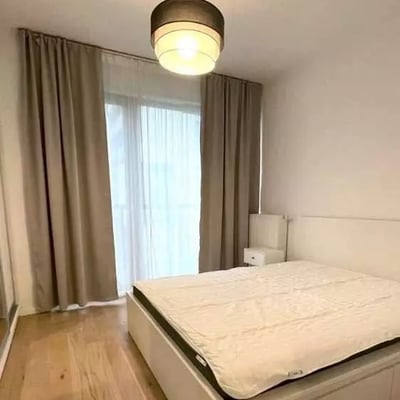 Long-term rent modern 2-room apartment 44 m² in Mokotów, Warsaw, Poland