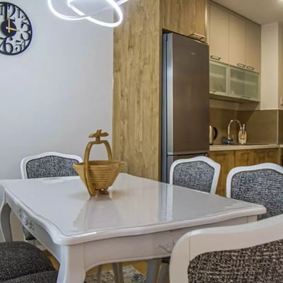 Long-term rental of a 2-room apartment 64m² in New Belgrade district, Belgrade, Serbia