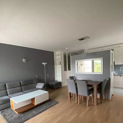 Long-term rental of a 3-room apartment 72.9m² in Praga-Południe district, Warsaw, Poland