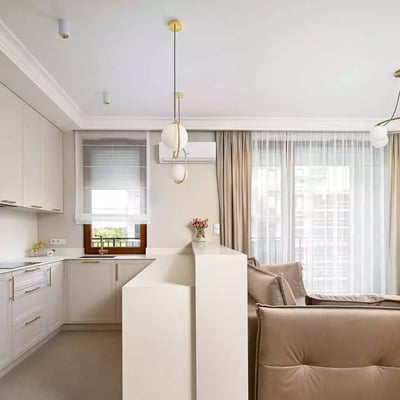 Long-term rental of a 3-room apartment 70m² in Mokotów district, Warsaw, Poland