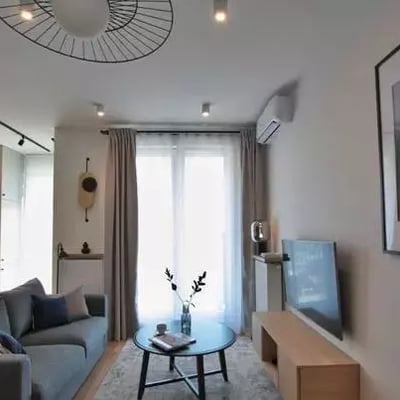 Long-term rental of a 2-room apartment 45m² in Wola district, Warsaw, Poland
