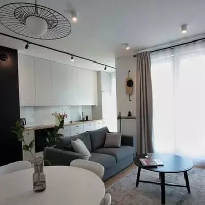 Long-term rental of a 2-room apartment 45m² in Wola district, Warsaw, Poland