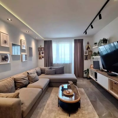 Langzeitmiete einer 3-Zimmer-Wohnung 65m² im Zentrum von Zemun, Belgrad, Serbien