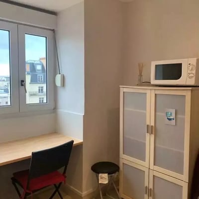 Long-term rental of 10 m² studio, 15th arrondissement, Paris, France