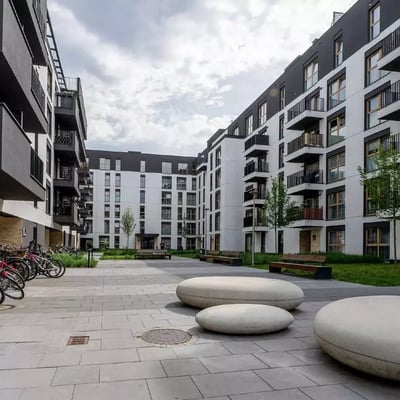 Alquiler a largo plazo: piso de 2 habitaciones de 41 m² en Czyżyny, Cracovia, Polonia