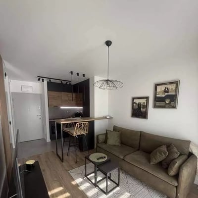 Location longue durée : appartement 2 pièces de 30 m² à Krowodrza, Cracovie, Pologne