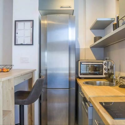 Langzeitmiete 2-Zimmer-Wohnung 36 m², Stadtteil Zvezdara, Belgrad, Serbien