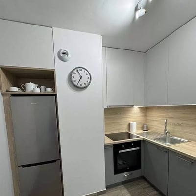 Long-term rental 2-room apartment, 40 m², Port Popowice district, Wrocław, Poland