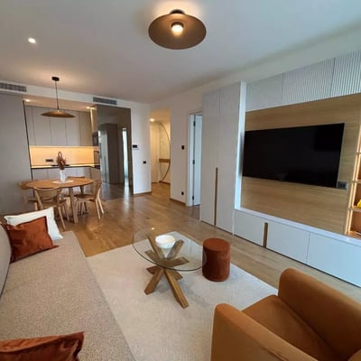 Long-term rental 2-room apartment, 55 m², New Dorchol area, Belgrade, Serbia