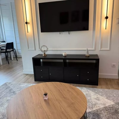 Location longue durée appartement 2 pièces, 50 m², quartier Novi Beograd, Belgrade, Serbie