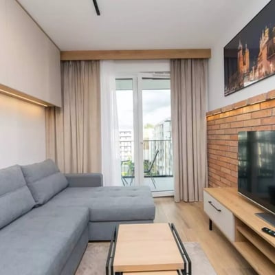 Long-term rental of 2-room apartment 32 m² in Przedmieście Warszawskie, Kraków, Poland