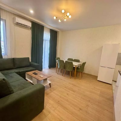 Location longue durée d’un appartement 1+1 de 48 m² à Batoumi, Géorgie