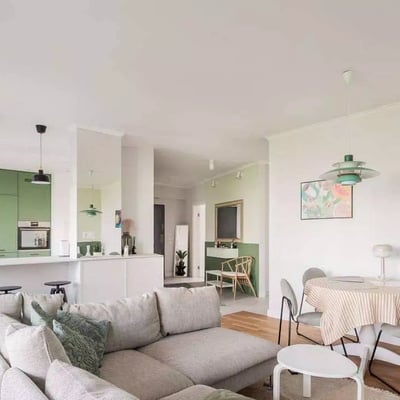 Long-term rental of 3-room apartment 91 m² in Warsaw, Poland