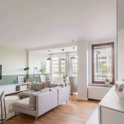 Long-term rental of 3-room apartment 91 m² in Warsaw, Poland