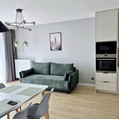 Long-term rental of 44 m² 2-room apartment in Czyżyny, Kraków, Poland