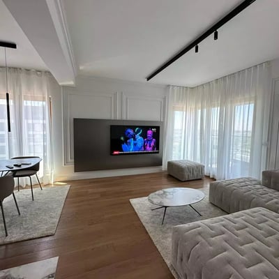 Alquiler a largo plazo de piso de 3 habitaciones 90 m² en Belgrado, Serbia