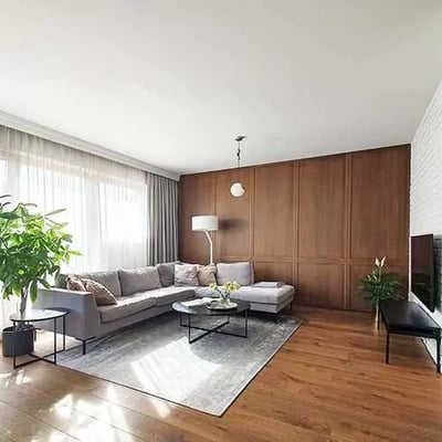 Location longue durée d’un appartement 4 pièces de 109 m² dans le quartier Mokotów, Varsovie, Pologne