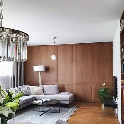 Location longue durée d’un appartement 4 pièces de 109 m² dans le quartier Mokotów, Varsovie, Pologne