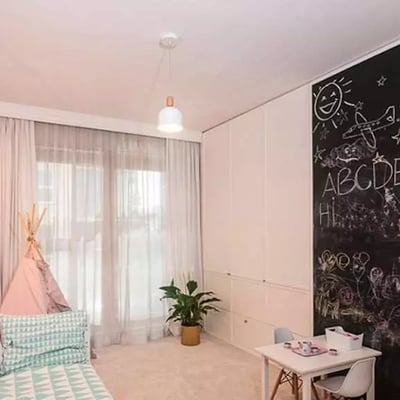 Location longue durée d’un appartement 4 pièces de 109 m² dans le quartier Mokotów, Varsovie, Pologne