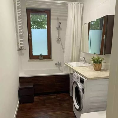 Location longue durée : appartement 2 pièces 34 m² dans le quartier Stary Mokotów, Varsovie, Pologne