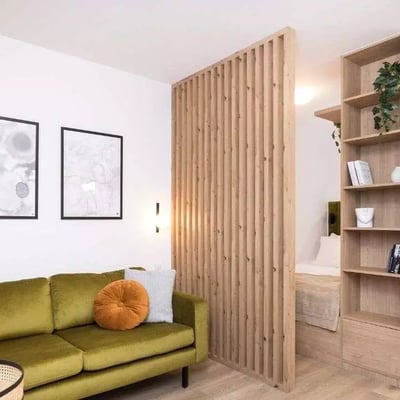 Long-term rent of 29 m² studio in the center of Kraków, Poland