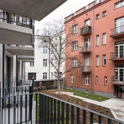 Long-term rent of 29 m² studio in the center of Kraków, Poland