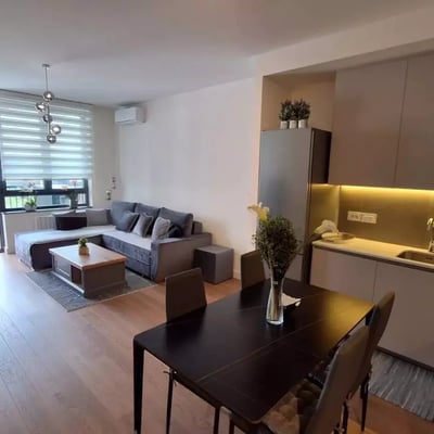 Long-term rent of 2-room apartment 55 m², Belgrade, Serbia