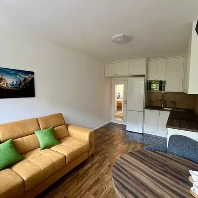 Location longue durée d’un appartement 2 pièces de 42 m² dans le quartier de Novi Beograd, Belgrade, Serbie