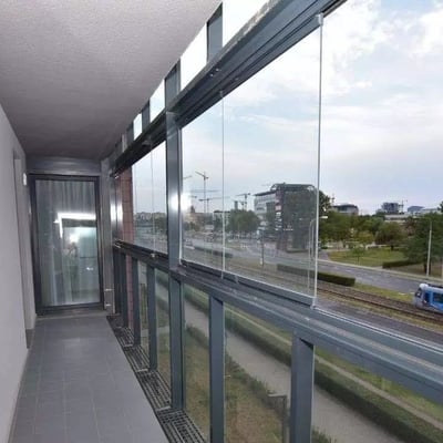 Langzeitmiete: 3-Zimmer-Wohnung 50 m², in Port Popowice, Breslau, Polen