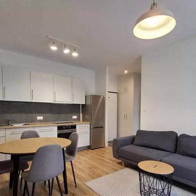 Long-term rental of a 2-room apartment 43 m², Krakow, Poland