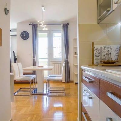 Location longue durée d’un appartement de 2 pièces, 50 m², dans le quartier de Voždovac, Belgrade, Serbie
