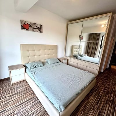 Location longue durée d’un appartement de 2 pièces, 67 m², dans le quartier de Chiajna, Bucarest, Roumanie