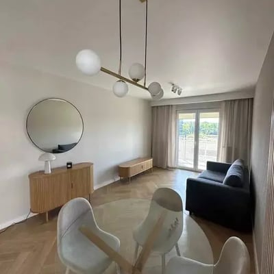 Long-term rental of a 2-room apartment, 45 m², in Podgórze district, Kraków, Poland