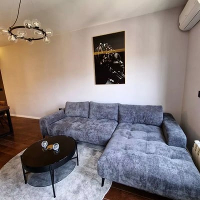 Langfristige Vermietung einer 2-Zimmer-Wohnung, 50 m², im Zentrum von Belgrad, Serbien