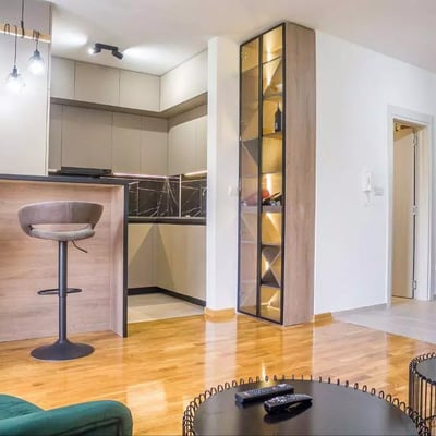 Langfristige Vermietung einer 2-Zimmer-Wohnung, 50 m², im Wohnkomplex Green Residence, Belgrad, Serbien