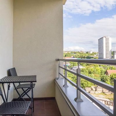 Langfristige Vermietung einer 2-Zimmer-Wohnung, 50 m², im Wohnkomplex Green Residence, Belgrad, Serbien