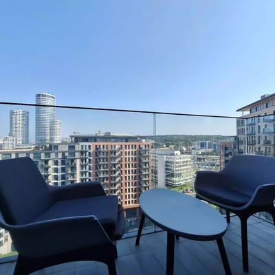 Long-term rental of a 3-room apartment 80 m², Belgrade, Serbia