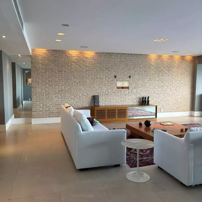Location longue durée d’un appartement de 3 chambres 250 m², quartier Barra da Tijuca, Rio de Janeiro, Brésil
