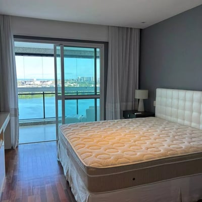 Location longue durée d’un appartement de 3 chambres 250 m², quartier Barra da Tijuca, Rio de Janeiro, Brésil