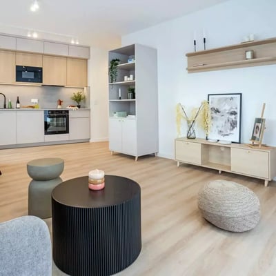 Long-term rental of a 3-room apartment, 72 m², Warsaw, Poland